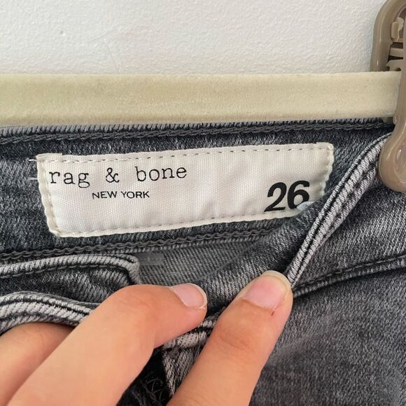 Rag & Bone Casey High Rise Ankle Flare Jeans Size 26 Harley - Picture 7 of 16